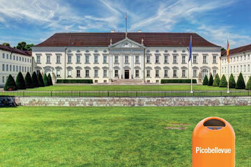 Postkarte Schloss Bellevue - 