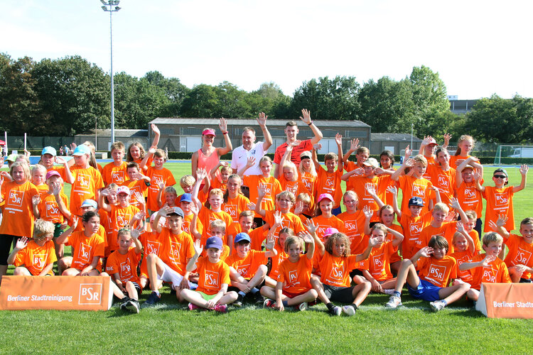 BSR-Kindertraining beim Familiensportfest