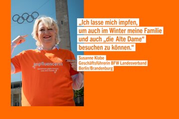 Impfluencerin Susanne Klabe