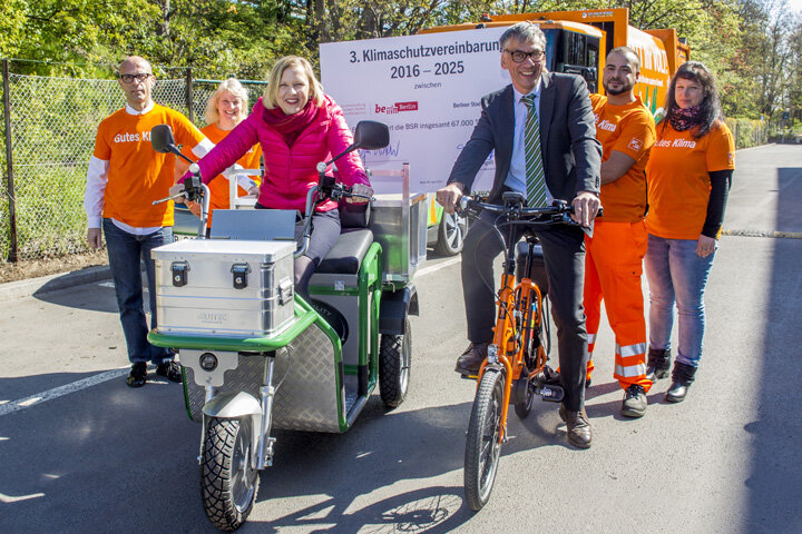 Klimaschutzvereinbarung Unterzeichnung BSR