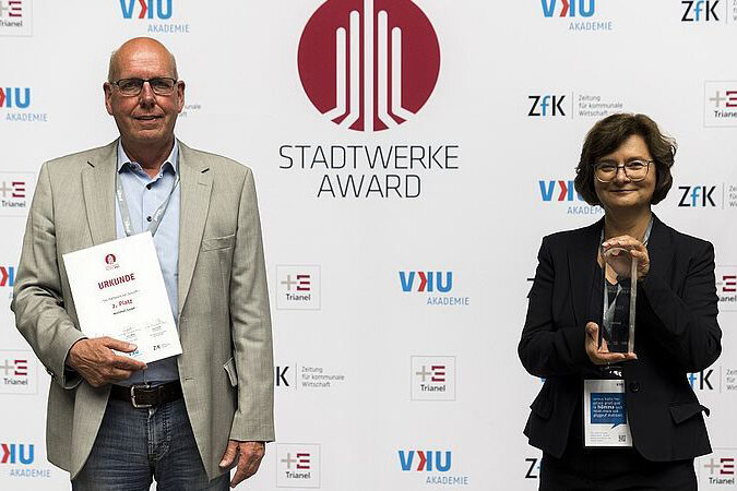Stadtwerke Award NochMall zweiter Platz