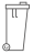 Symbolbild eines 120 Liter Behälters