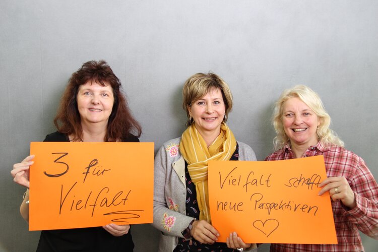 Simone Sabrowski, Simone Grünhagen und Manuela Bischoff