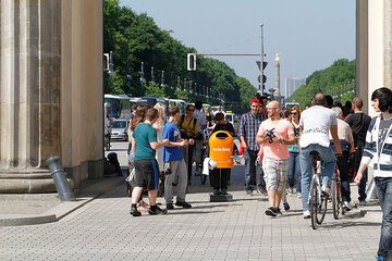 Reiner am Brandenburger Tor