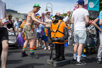 Reiner beim CSD