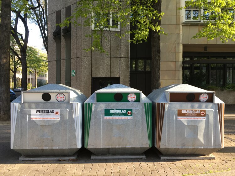 Altglasiglus der Berlin Recycling