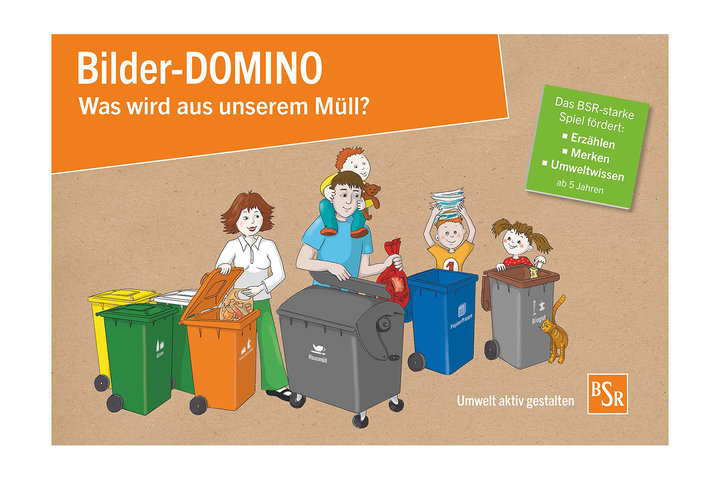 BSR Bilder-Domino: Was wird aus unserem Müll? 