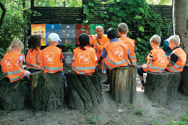 Erlebnisprogramm für Vorschulkinder mit Dino dem Müllmann