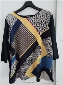 Abbildung: Neuwertig.Taifun Blusenshirt,Gr.46