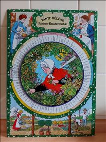 Abbildung: Blechschild Tante Helene Küchen Kräutermühle