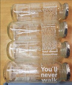 Abbildung: 5 True Fruits Gläser  a 250ml