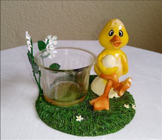 Abbildung: Oster-Enten-Teelicht