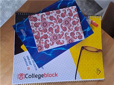 Abbildung: NEU - Collegeblöcke und Notizbücher (Lineatur 28, kariert)