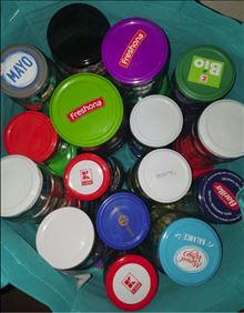 Abbildung: 31 Schraubdeckelgläser,einmachen,einkochen,fermentieren