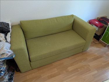 Abbildung: 2-er Ikea Sofa mit Schlaffunktion 