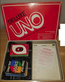 Abbildung: Uno Deluxe Version von 1979, vollständig