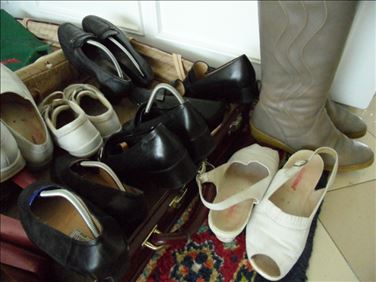 Abbildung: Bequemschuhe, Lederstiefel,Stiefelspanner Gr.38-39