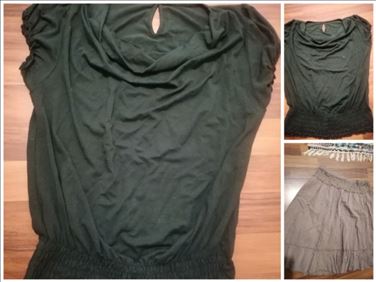 Abbildung: 1 Rock, 1 shirt gr. 42-44 getragen gewaschen guter Zustan