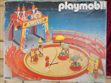 Abbildung: PLAYMOBIL-Vintage-Zirkusarena 3553
