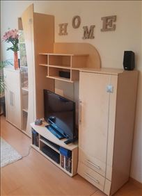 Abbildung: Wohnwand inkl. TV Board und Vitrine