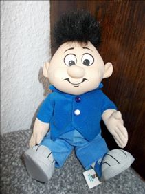 Abbildung: Stoff-Figur Califax von den Abrafaxen ca.28 cm groß