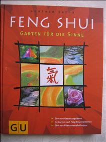 Abbildung: großes umfangreiches GU BUch Feng Shui Garten für die Sinne