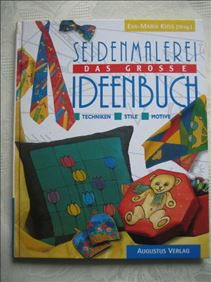Abbildung: großes Seidenmalerei Ideenbuch, gebunden