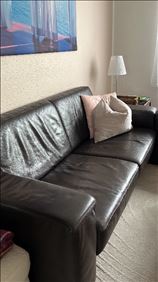 Abbildung: Ledersofa zu verschenken