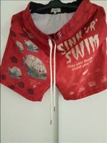 Abbildung: Neuwertig.Badehose,Gr .M