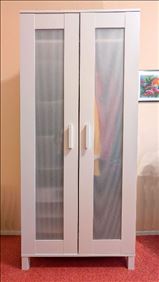 Abbildung: IKEA Kleiderschrank Aneboda, weiß