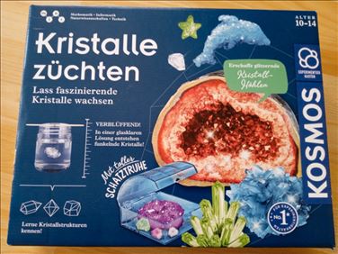 Abbildung: Kosmos Experimente Chemiebaukasten Kristalle züchten ab 10 J