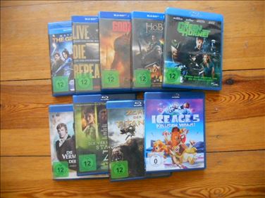 Abbildung: 9 blue ray 