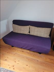 Abbildung: Kompaktes Schlafsofa