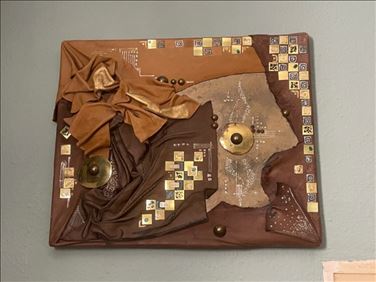 Abbildung:  Mixed Media Kunstwerk 