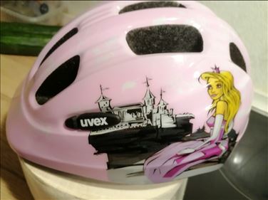 Abbildung: 1 Fahrradhelm ca 54 - 58 wie neu, gepolstert verstellbar
