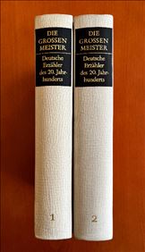 Abbildung: Die grossen Meister - Dt. Erzähler des 20.Jahrh. - Band 1+2