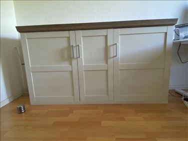 Abbildung: Sideboard weiß Bana Typ 52