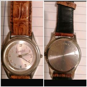 Abbildung: 1 alte Armbanduhr vintage für Bastler o. Sammler 