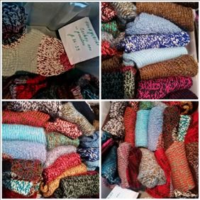 Abbildung: 1 paar Socken Handgestrickt 35-38 ca Größe neu u. Gewaschen 