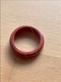 Abbildung: Fingerring Roter Jaspis 