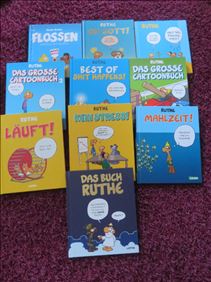 Abbildung: 10x Ruthe Bücher