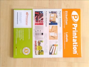 Abbildung: Etiketten  38,1 x 21,2 selbstklebend 650 Stk