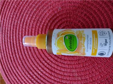 Abbildung: Schimmerspray Bio Orange
