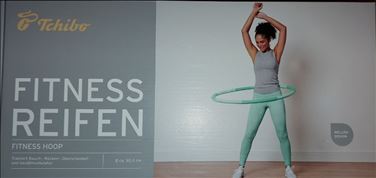 Abbildung: TCHIBO Fitnessring Hoola Hoop quasi NEU