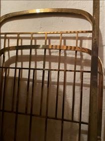 Abbildung: Messing Bett mit Lattenrost x 2