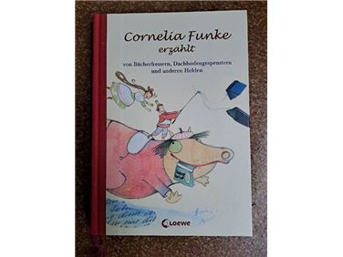 Abbildung: Buch: Cornelia Funke erzählt von Bücherfressern...