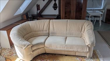 Abbildung: Hochwertiges Sofa + Sessel zu verschenken - muss bald raus