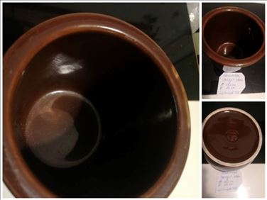 Abbildung: 1 Schmalztopf Steingut o. Porzellan guten Zustand 