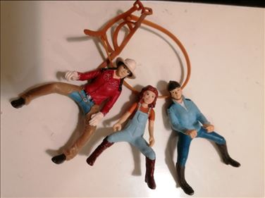 Abbildung: Schleich 3 Reiter guter Zustand 