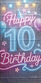 Abbildung: Türbanner 10. Geburtstag 